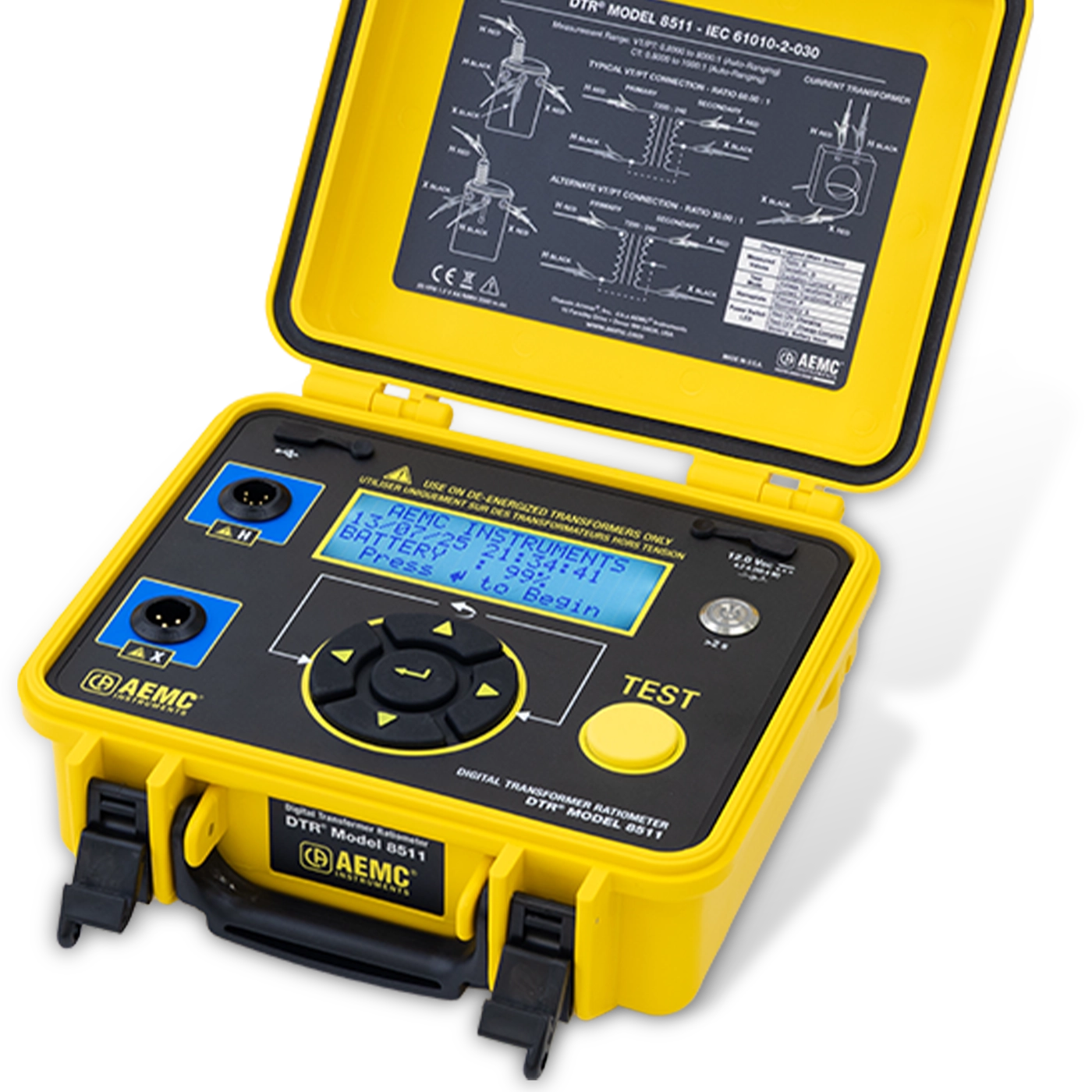 AEMC 8511 Digital Transformer Ratiometer
