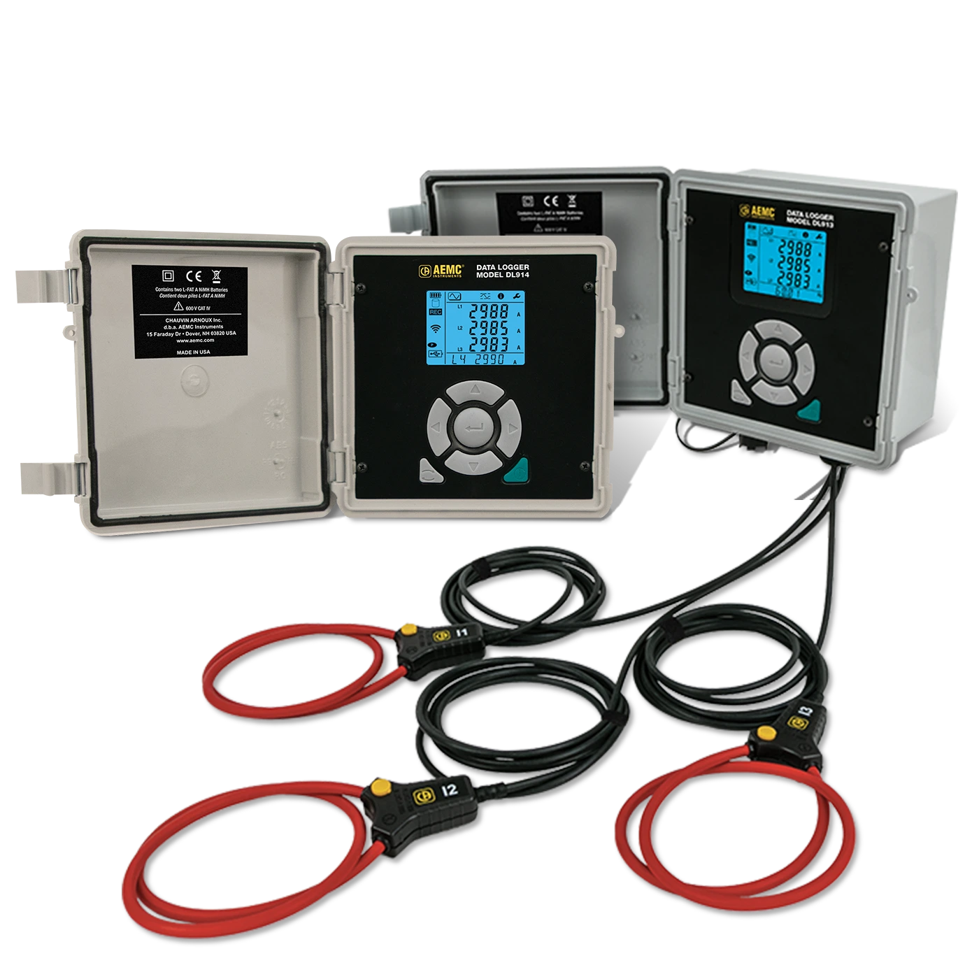 AEMC DL913 et DL914 Enregistreur de données