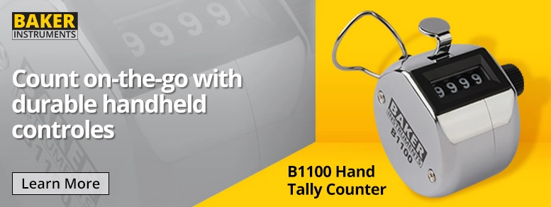 Baker B1100 Hand Tally Counter