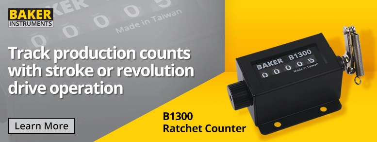 Baker B1300 Ratchet Counter