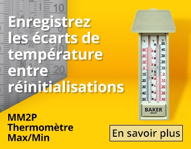 Baker MM2P Thermomètre Max/Min