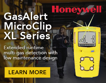 Image of the Honeywell BW GasAlert MicroClip XL Series