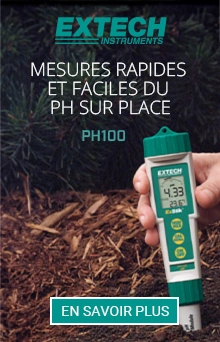 Extech PH100 Fast and easy on-the-spot pH measurements