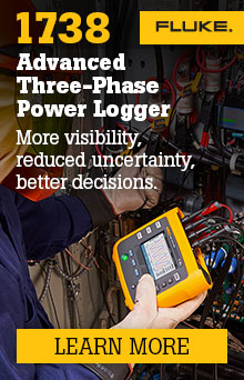 Fluke 1738 Advanced Three-Phase Power Logger