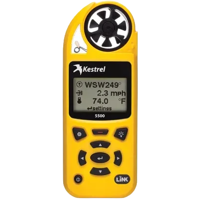 Kestrel Série 5500 Compteurs météorologiques
