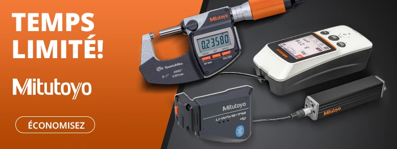 Images des produits de la Promotion Mitutoyo automne 2025