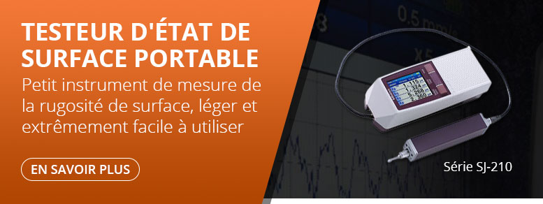 Mitutoyo Série SJ-210 Testeur d'état de surface portable