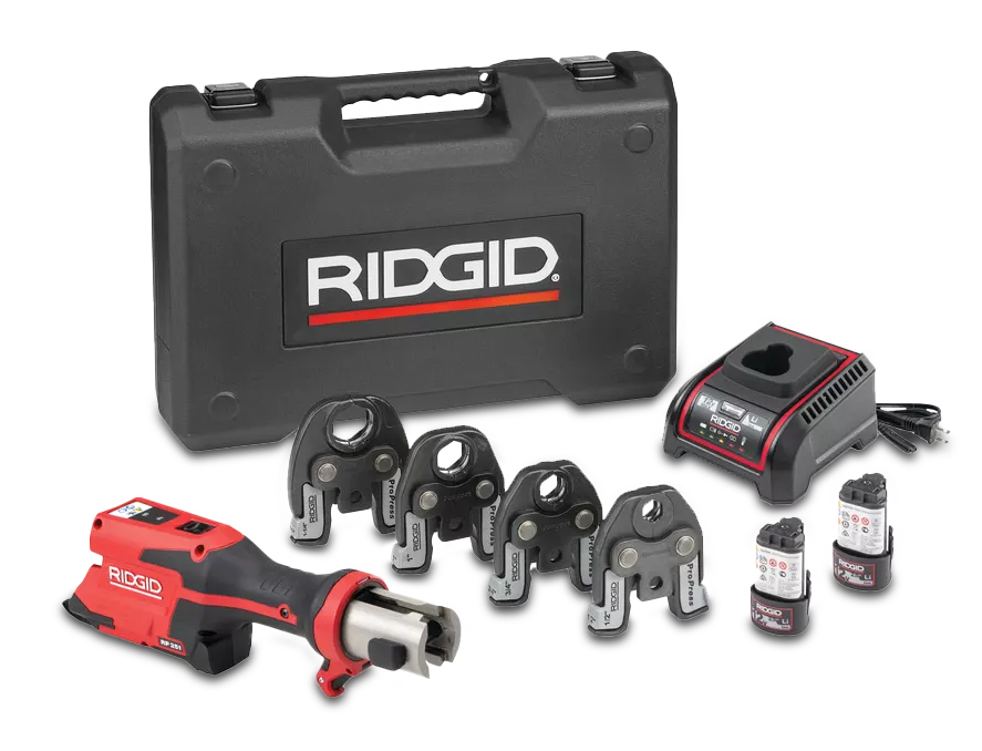 RIDGID RP 251 Ensemble d'outil de sertissage compact