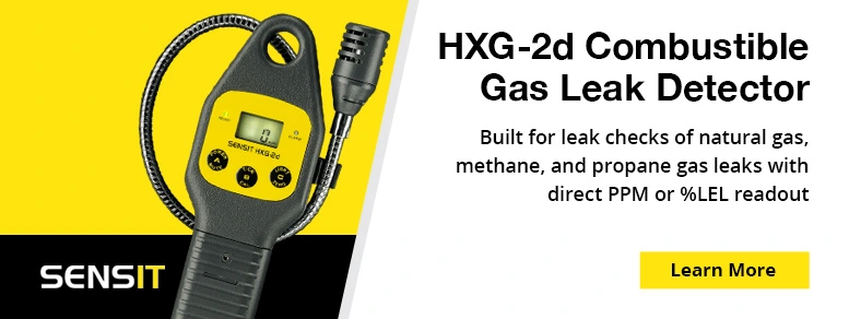 SENSIT HXG-2d Combustible Gas Leak Detector