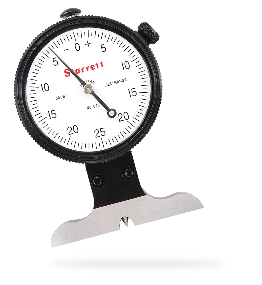 Image du Starrett 643JZ Jauge de profondeur à cadran