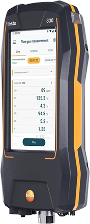 Testo 320 & 330 Series Combustion Analyzers