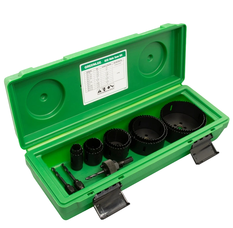 Image du Greenlee 835 Ensemble de scies-cloches