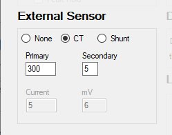 How do I configure the APM-AMP meter to use my CT