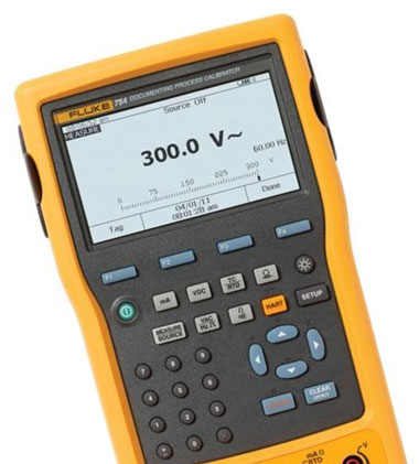 Calibrateur de process à mémoires HART Fluke 754