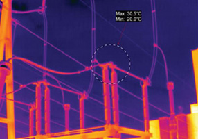 Maintain nonstop power plant operations with hot spot detection