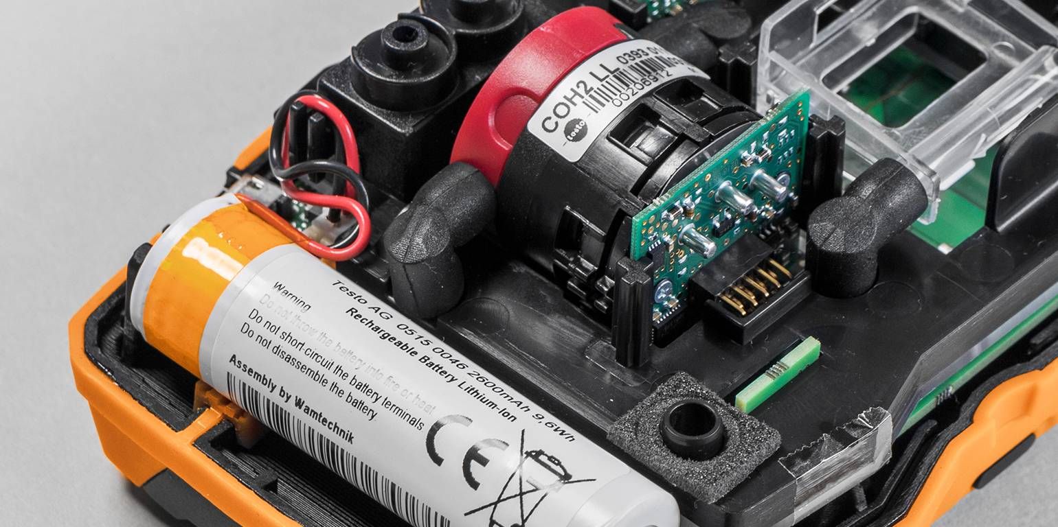 Analyseur de combustion Testo 300 Batterie Capteur CO O2