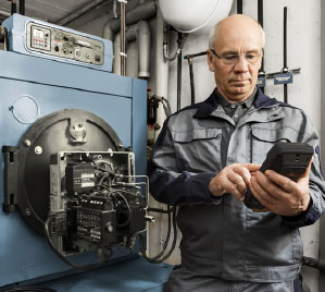 Fonctionnement SmartTouch de l'analyseur de combustion Testo 300
