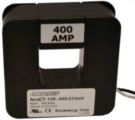Accuenergy AcuCT-125-600:333 Split Core Current Transformer, 1.25 x 1.25&amp;quot;, 600 A:333 mV-