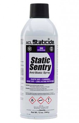 ACL Staticide 2006-CASE Static Sentry Aerosol Cans, 12 oz, 12-pack-