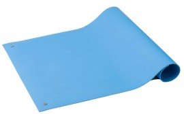ACL Staticide 66900 SpecMat-H Static-Dissipative Work Surface Roll, 36&amp;quot; x 40&#039; x 0.06&amp;quot;, light blue-