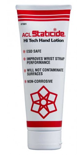 ACL Staticide 7001 Hi-Tech Hand Lotion, 8 oz squeeze tube-