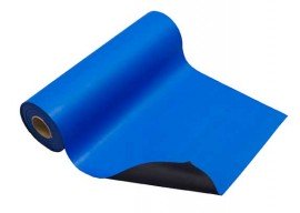 ACL Staticide 8285RBR4840 Dualmat Static-Dissipative Work Surface Roll, 48&amp;quot; x 40&#039;, royal blue-