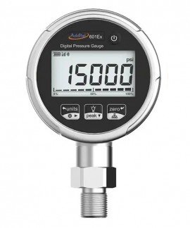 Additel ADT601EX-50-GP150-PSI-B ADT601EX, Digital Pressure Test Gauge, ATEX Certified Intrinsically Safe, 0.5%FS, 0 to 150 psi, gauge pressure, 1/4BSP M-
