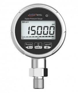 Additel ADT601EX-50-GP300-BAR-B ADT601EX, Digital Pressure Test Gauge, ATEX Certified Intrinsically Safe, 0.5%FS, 0 to 20 bar, gauge pressure, 1/4BSP M-