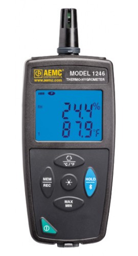 AEMC 1246 Thermo-Hygrometer/Data Logger-