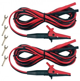 AEMC 2118.80 Kelvin Clips, 1 to 10A, 20ft-