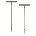 AEMC 2135.44 Stainless Steel T-shaped Auxiliary Ground Electrodes, Set of 2, 17&amp;quot;-