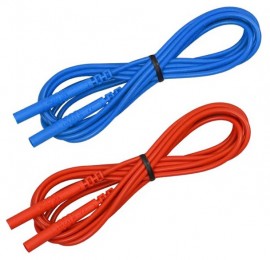 AEMC 5000.34 Leads with Banana Jack for AEMC Ground Tester Reels, Colour Coded, Set of 2, 5ft-