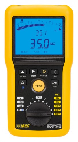 AEMC 6534  Insulation Resistance Tester, 50G&amp;Omega;-