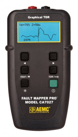 AEMC CA7027 Fault Mapper Pro Telephone Cable Tester/Graphical TDR-