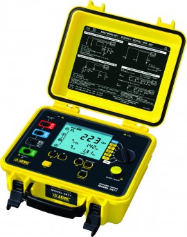 AEMC 6471 Digital Ground Resistance Tester with DataView Software, 0.01 to 99.99 k&amp;Omega;, 240 V AC, 3 and 4 point-