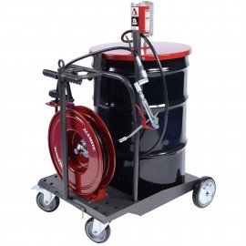 Alemite 343510 Grease Trolley Package for 400 lbs/55 gal drums, pneumatic-