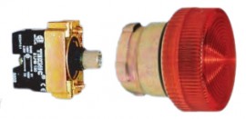 Altech 2PLB4LB-110 Pilot Light Button, 22 mm, 110 V-