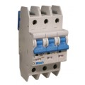Altech 3C15UL Miniature Molded Case Circuit Breaker, three-pole, 15 A-