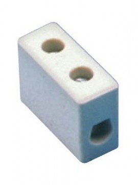 Altech CB4/2 Two-Pole Ceramic Terminal Block, free floating-