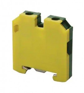 Altech CGMT4 Mini Rail Screw Terminal Block, ground-