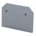 Altech EP2.5/4UN Endplate for the CTS2.5U-N, gray, 50-pack-