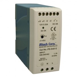 Altech PS-S4012 Alimentation, rail DIN, 12 V CC-