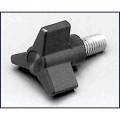 Ammco 6854 Knob for brake lathe accessory, 3-arm, red-