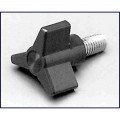 Ammco 6854 Knob for brake lathe accessory, 3-arm, red-