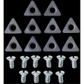 Ammco 6914-10 Plaquette en carbure, coupe n&amp;eacute;gative, lot de 10-