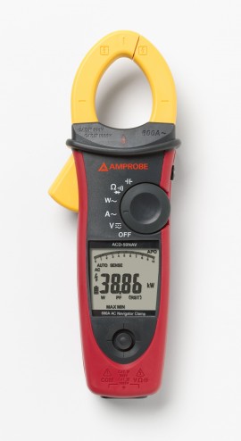 Amprobe ACDC-52NAV Current Clamp Meter, 1000A AC/DC-
