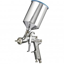Anest Iwata IWA-5641 Pistolet de pulv&amp;eacute;risation &amp;agrave; gravit&amp;eacute;, 1.3 mm, godet en plastique de 600 ml-