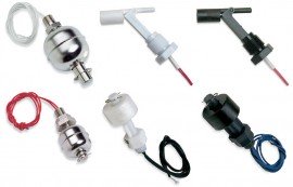 APG LFP-V-2PG Miniature Float Switch, 14¼ to 194¼F, Polypropylene-