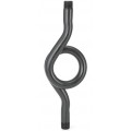 Ashcroft 04-1098-ND-04 Coil Pipe Siphon, &amp;frac12; NPT male, seamless stainless steel-