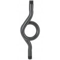 Ashcroft 04-1098-ND-04 Coil Pipe Siphon, &amp;frac12; NPT male, seamless stainless steel-